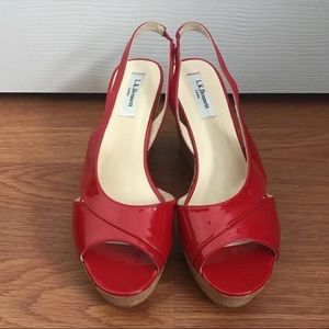 🚫SOLD🚫L.K. Bennett Adelia Wedge Sandals